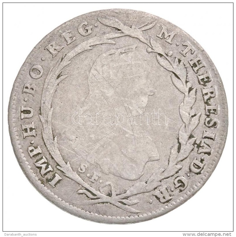 Osztr&aacute;k &Aacute;llamok / Burgau 1776SF 10kr Ag 'M&aacute;ria Ter&eacute;zia' (3,25g) T:2-,3 / 
Austrian... - Non Classés