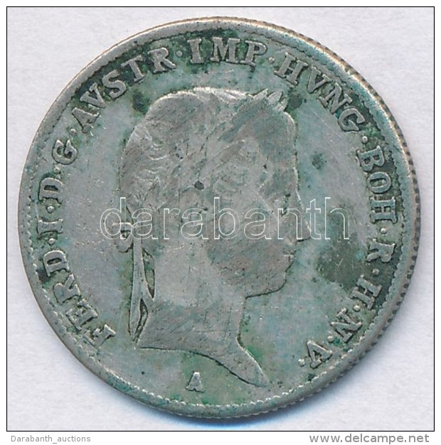 Ausztria 1837A 10kr Ag T:3 Patina
Austria 1837A 10 Kreuzer Ag C:F Patina - Unclassified