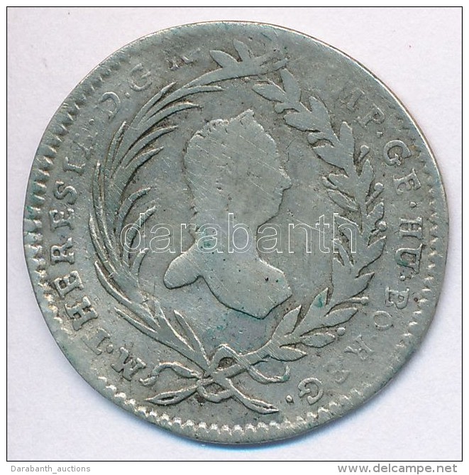 Ausztria 1765. 10kr Ag 'M&aacute;ria Ter&eacute;zia' (3,57g) T:2-,3
Austria 1765. 10 Kreuzer Ag 'Maria Theresia'... - Non Classés