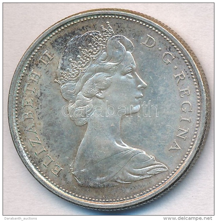 Ausztr&aacute;lia 1966. 50c Ag 'II. Erzs&eacute;bet' T:2 Kis Patina 
Australia 1966. 50 Cents Ag 'Elizabeth II'... - Non Classés