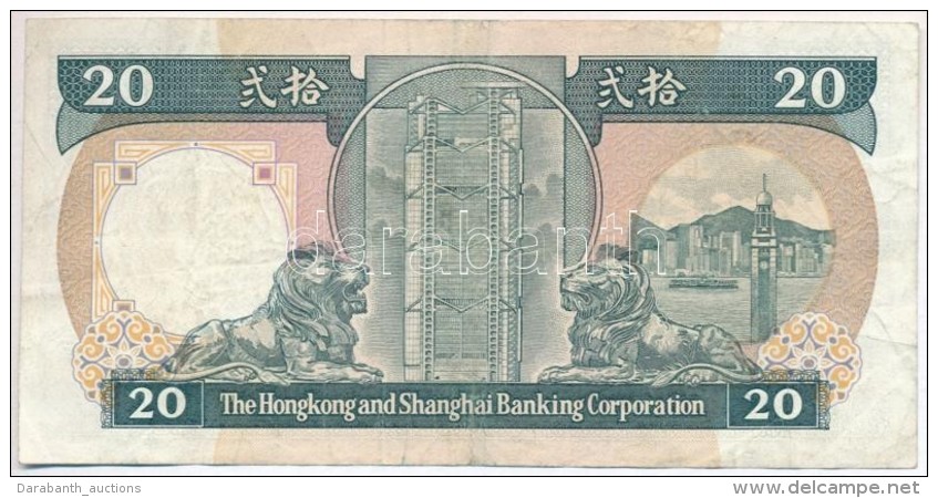 Hongkong 1988. 20$ T:III
Hong Kong 1988. 20 Dollars C:F
Krause 192 - Ohne Zuordnung