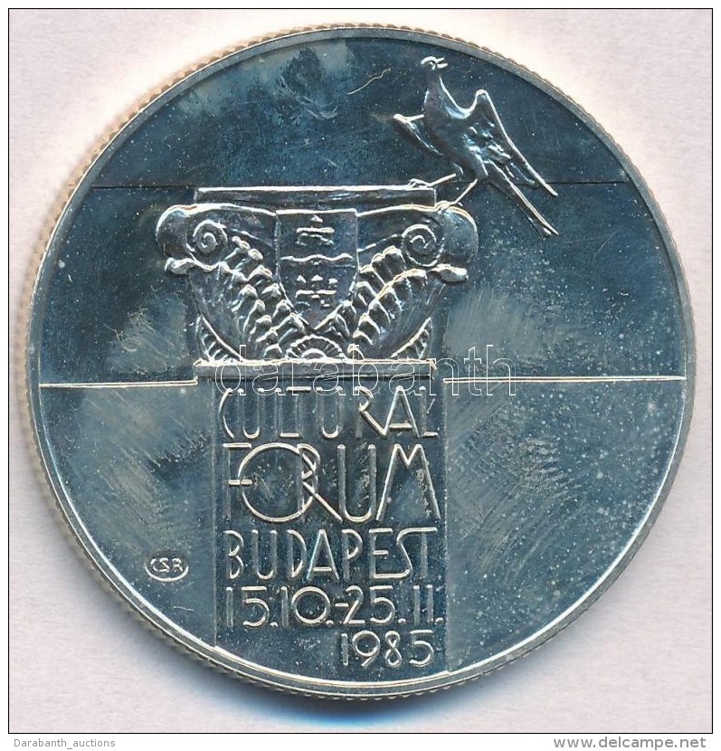 1985. 500Ft Ag 'Kultur&aacute;lis F&oacute;rum Budapest 1985' T:BU Adamo EM89 - Non Classés