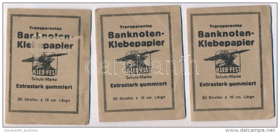 'Kleb-Fest' &Aacute;tl&aacute;tsz&oacute; Bankjegy Ragaszt&oacute; Pap&iacute;r, 30x16cm Hossz&uacute; Cs&iacute;k,... - Zonder Classificatie