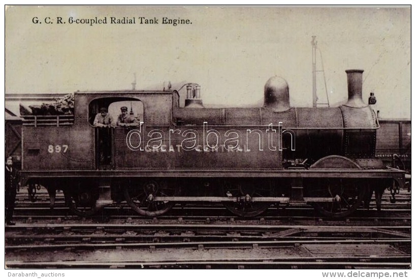 ** T1/T2 G.C.R. 6-coupled Radial Tank Engine, Locomotive, Train 897 Great Central - Zonder Classificatie