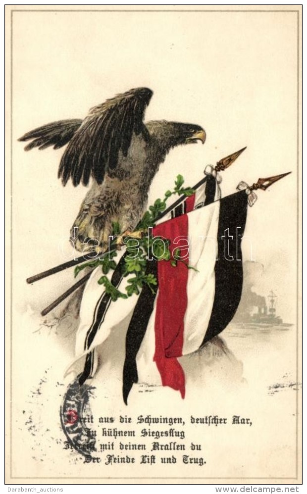 T2 Breit Aus Die Schwingen... / Viribus Unitis Propaganda, Litho - Non Classés