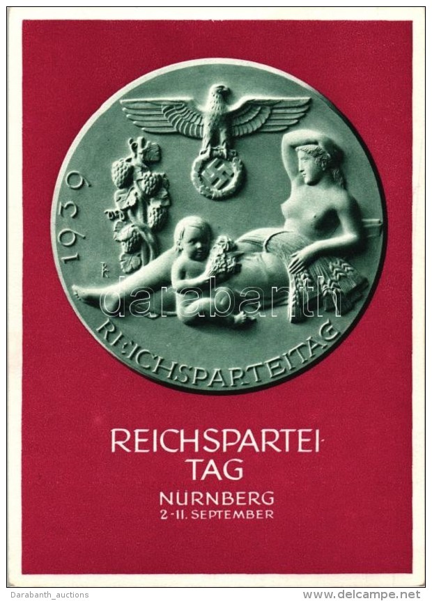 * T1/T2 1939 Reichsparteitag, N&uuml;rnberg 2-11 September / NS Propaganda, Ga. - Non Classés