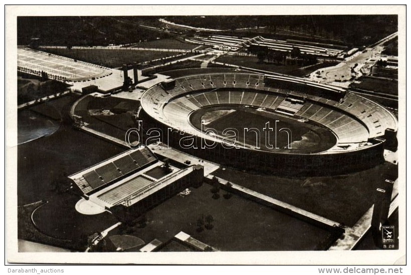 * T2/T3 1936 Berlin, Reichssportfeld, Olympic-Stadion / Olympic Games, Stadium, So. Stpl (EK) - Zonder Classificatie