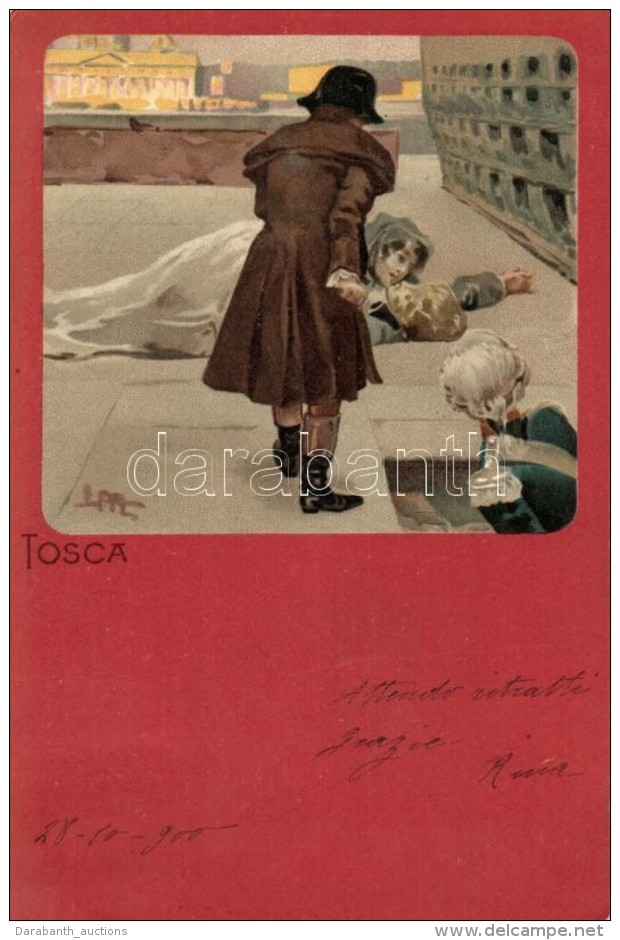 T2 Puccini's Tosca Litho S: Leopoldo Metlicovitz - Non Classés