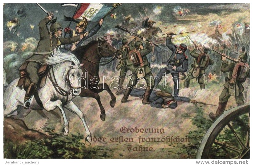 T2 Eroberung Der Ersten Franz&ouml;sischen Fahne / WWI French-German Battle, L&amp;P 1644. - Zonder Classificatie