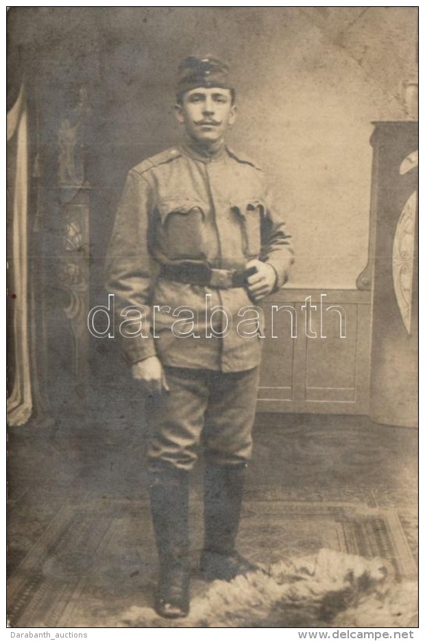 * T3 WWI Hungarian Soldier, Photo (EB) - Non Classés