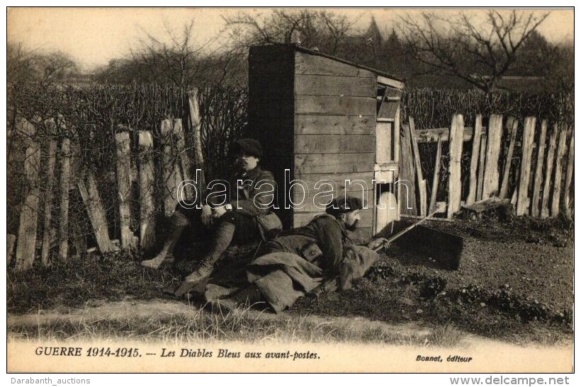 ** T2 Guerre 1914-1915, Les Diables Bleus Aux Avant-postes / Alpine Hunters, The Blue Devils - Zonder Classificatie