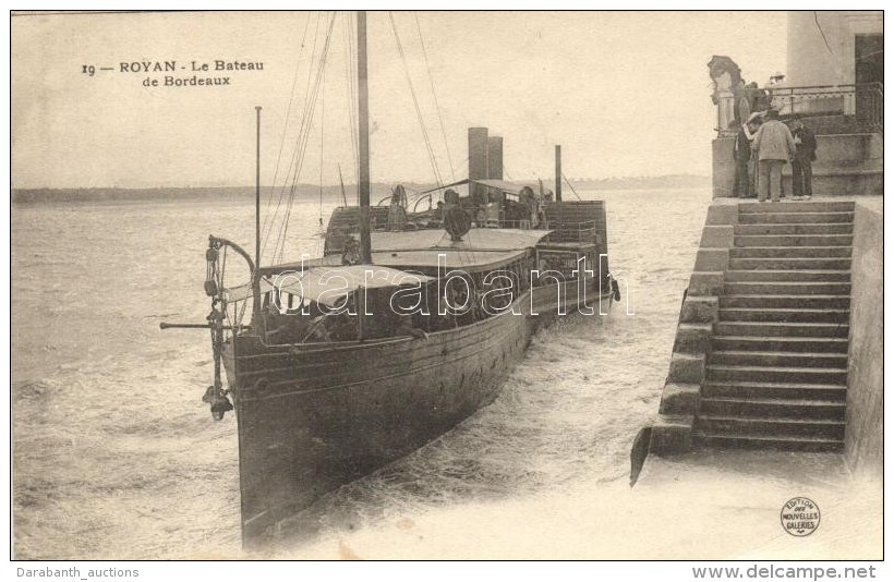 T3 Royan, Le Bateau De Bordeaux / Steamship (EB) - Non Classés