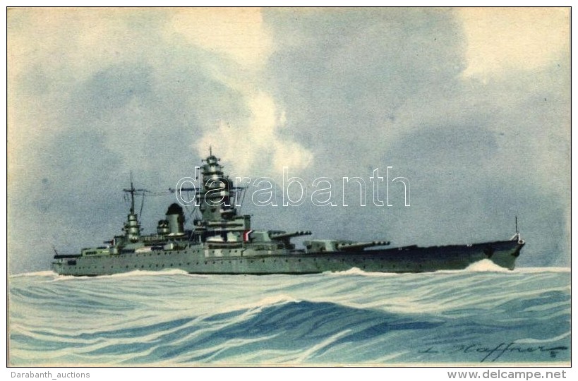 ** T1 Cruirass&eacute; 'Strasbourg' / French Battleship Strasbourg S: L&eacute;on Haffner - Zonder Classificatie
