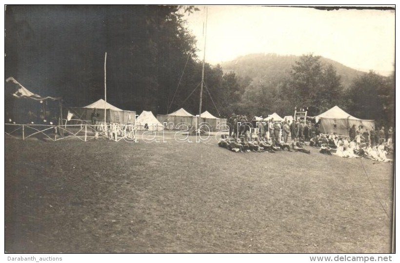 ** T2 J&oacute;svafÅ‘i Cserk&eacute;szt&aacute;bor / Hungarian Scout Camp In J&oacute;svafÅ‘, Photo - Zonder Classificatie