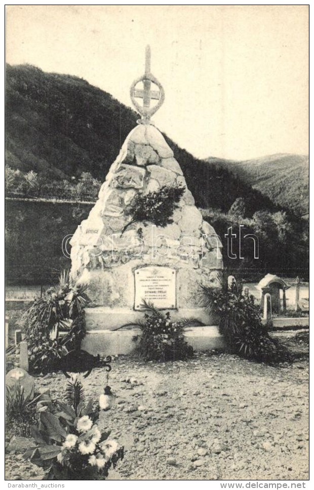 ** T1 Plave, Plava; Cimitero Militare Italiano, Tomba Del General Prelli / Italian Military Cemetery, Tomb Og... - Ohne Zuordnung