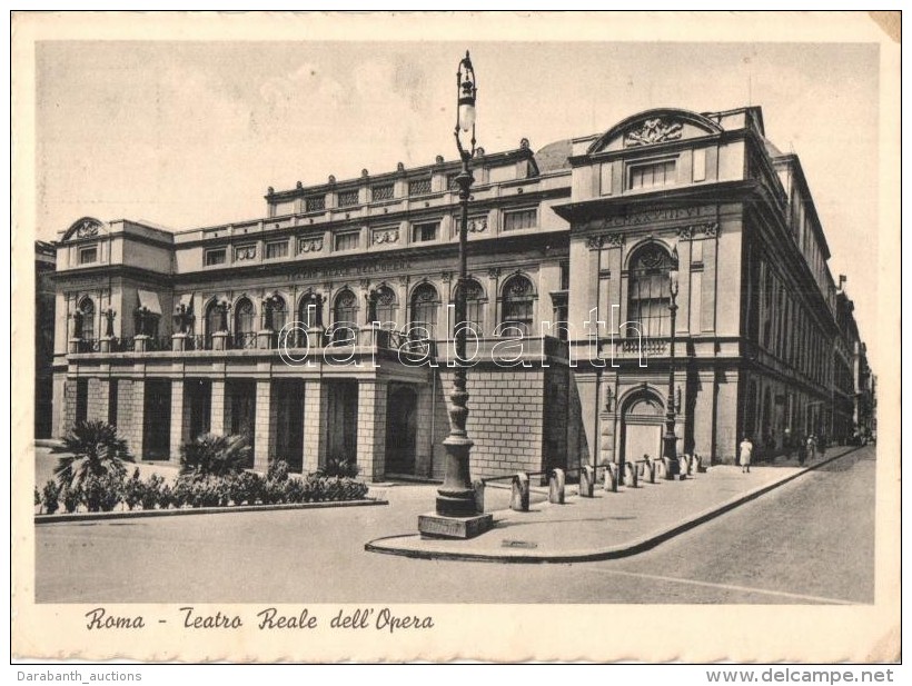 ** T2/T3 Rome, Roma; Teatro Reale Dell'Opera - Zonder Classificatie