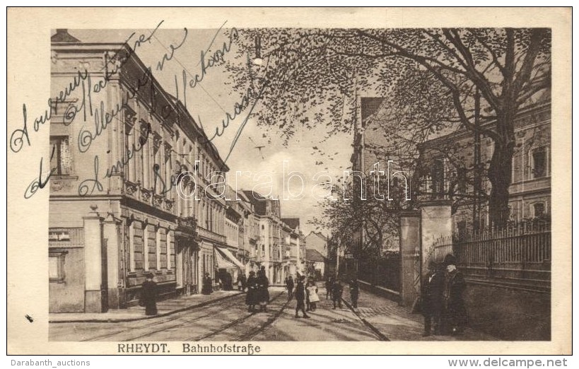 * T2/T3 Rheydt, Bahnhofstrasse / Street To The Railway Station - Non Classés