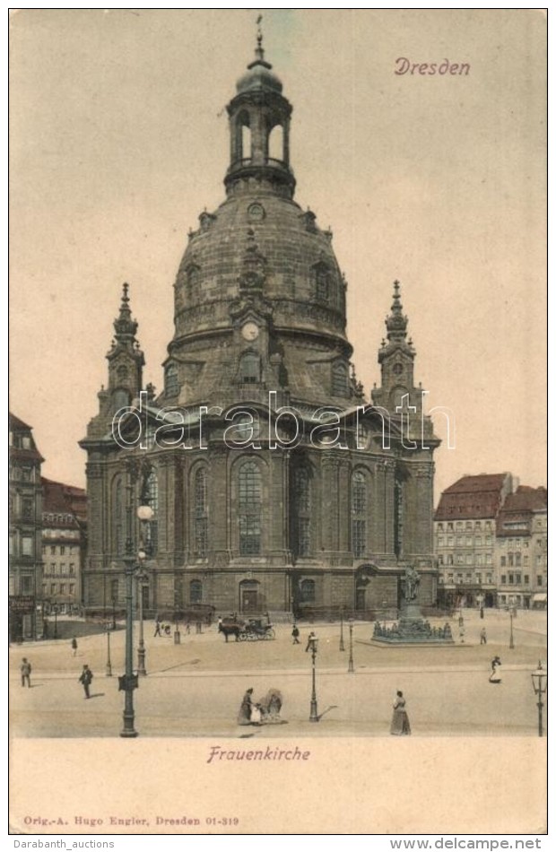 ** T2/T3 Dresden, Frauenkirche / Church S: Hugo Engler (EK) - Zonder Classificatie