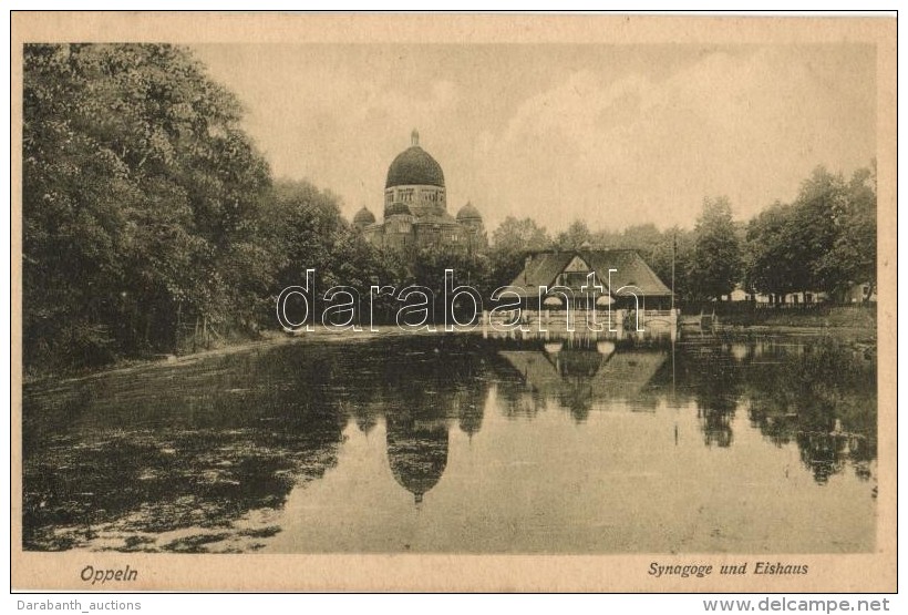 ** T2 Opole, Oppeln; Synagoge Und Eishaus / Synagogue - Non Classés