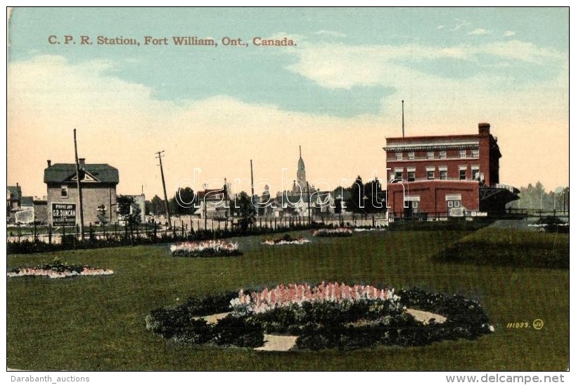 ** T2 Ontario, Fort Williams, CPR Railway Station - Zonder Classificatie