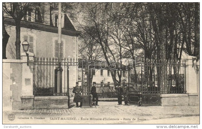 ** T1 Saint-Maixent-l'&Eacute;cole, Ecole Militaire D'Infanterie, Porte De Sortie / Military School Entry - Non Classés