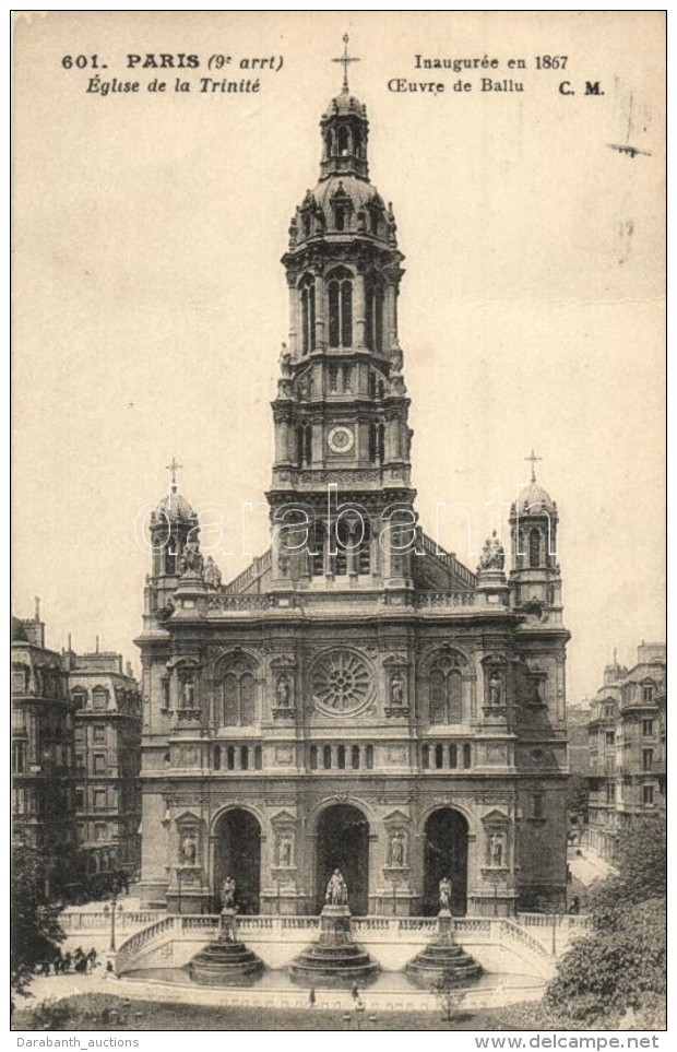 T2/T3 Paris, &Eacute;glise De La Trinit&eacute; / Church (fa) - Zonder Classificatie