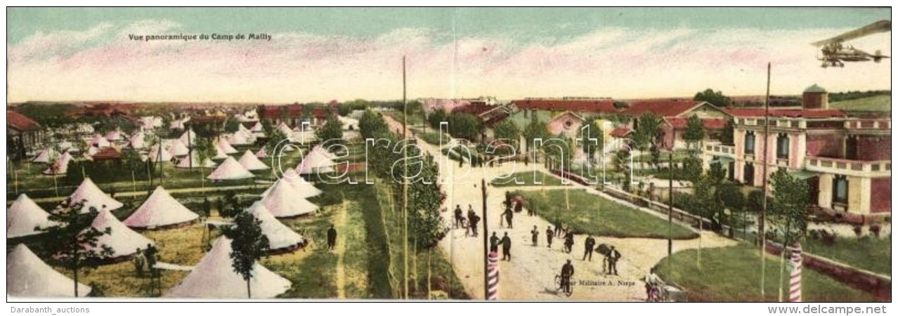 ** T1/T2 Mailly-le-Camp, Vue Panoramique / Military Camp, Panoramacard - Non Classés