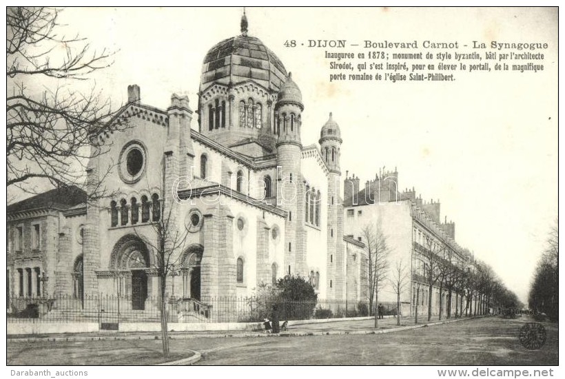 T2 Dijon, Boulevard Carnot, La Synagogue - Zonder Classificatie