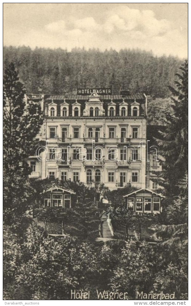 T2 Marianske Lazne, Marienbad; Hotel Wagner (gluemark) - Unclassified