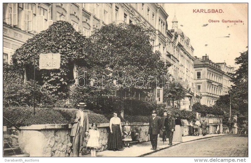T3 Karlovy Vary, Karlsbad; Obere Gartenzeile, Logis (fa) - Zonder Classificatie