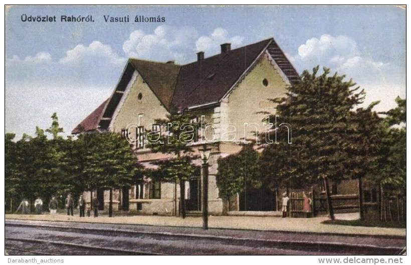 T2/T3 Rah&oacute;, Rakhiv; Vas&uacute;t&aacute;llom&aacute;s / Railway Station - Zonder Classificatie