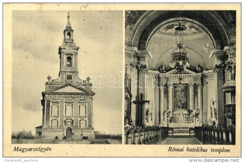 T2/T3 MagyarszÅ‘gy&eacute;n, SzÅ‘gy&eacute;n, Madarsky Seld&iacute;n;  R&oacute;mai Katolikus Templom, BelsÅ‘,... - Zonder Classificatie