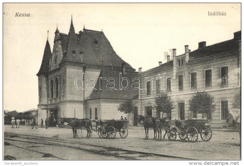 ** T2 Kassa, Kosice; Vas&uacute;t&aacute;llom&aacute;s / Railway Station - Zonder Classificatie