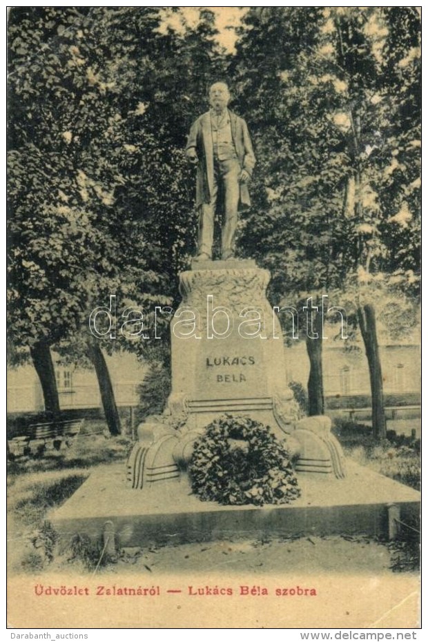 T3 Zalatna, Zlatna; Luk&aacute;cs B&eacute;la Szobor, W. L. 3189. / Statue (EB) - Non Classés