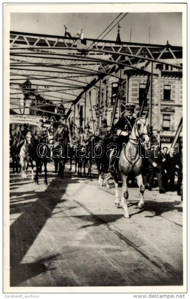 T1/T2 1940 Nagyv&aacute;rad, Oradea; Bevonul&aacute;s. Horthy / Entry Of The Hungarian Troops - Non Classés