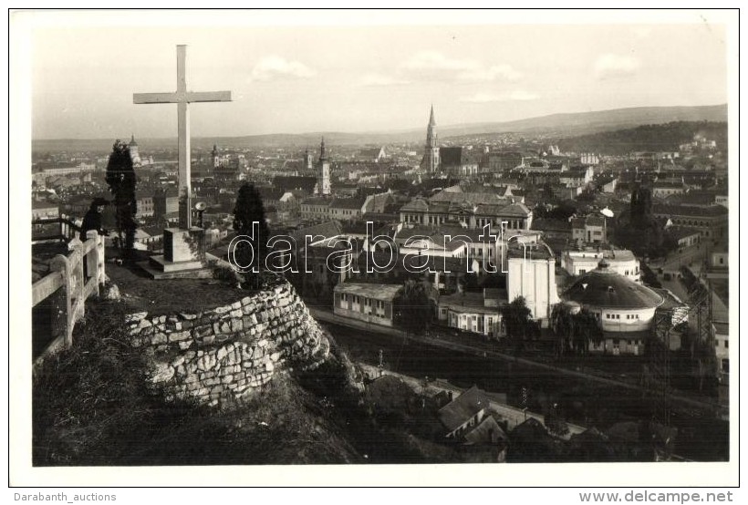 * T1/T2 Kolozsv&aacute;r, Cluj; Kil&aacute;t&aacute;s A Fellegv&aacute;rr&oacute;l / Panorama View From The Castle - Non Classés