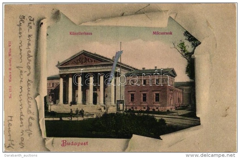 ** Budapest - 8 Db R&Eacute;GI V&aacute;rosk&eacute;pes Lap / 8 Pre-1945 Town-view Postcards - Unclassified