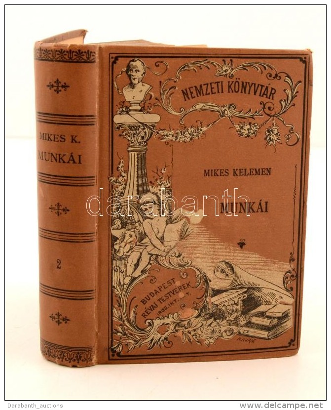 Mikes Kelemen Munk&aacute;i 2. T&ouml;r&ouml;korsz&aacute;gi Levelek. Nemzeti K&ouml;nyvt&aacute;r. Budapest, 1880,... - Zonder Classificatie