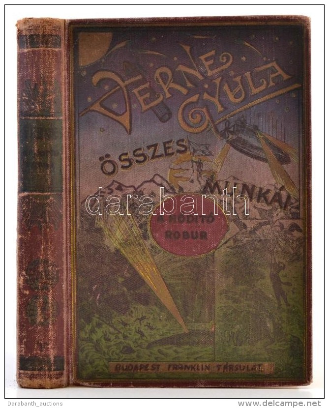 Verne Gyula: A H&oacute;d&iacute;t&oacute; Robur. Ford&iacute;totta Husz&aacute;r Imre. Budapest, &eacute;.n.... - Non Classés