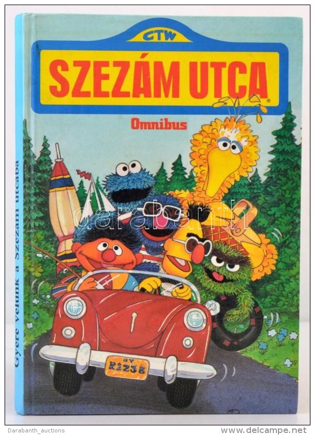Szez&aacute;m Utca. Omnibus. Gyere Vel&uuml;nk A Szez&aacute;m Utc&aacute;ba. H.n., 1985. T&aacute;ltos.... - Non Classés