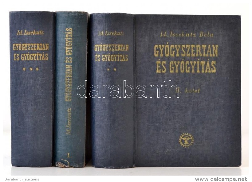 Id. Issekutz B&eacute;la (szerk.): Gy&oacute;gyszertan &eacute;s Gy&oacute;gy&iacute;t&aacute;s 1-3. 	1. K&ouml;t.... - Non Classés