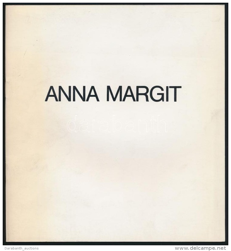 Anna Margit. Szerk.: Szak&aacute;l Edit. Bp., 1983, Magyar Nemzeti Gal&eacute;ria. Kiad&oacute;i... - Non Classés