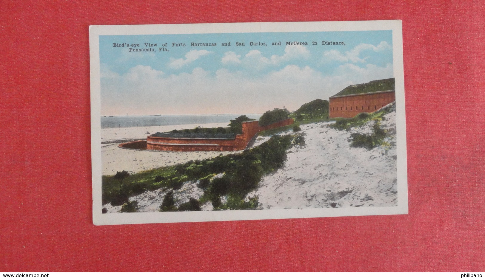 Birds Eye View   Fort Barrancas  Florida > Pensacola  Ref 2559 - Pensacola