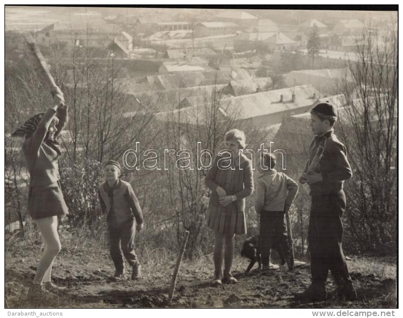 Cca 1963 Vaysada Karol (CSSR) 2 Db Vintage Fot&oacute;mÅ±v&eacute;szeti Alkot&aacute;sa, Az Egyik Feliratozott,... - Autres & Non Classés