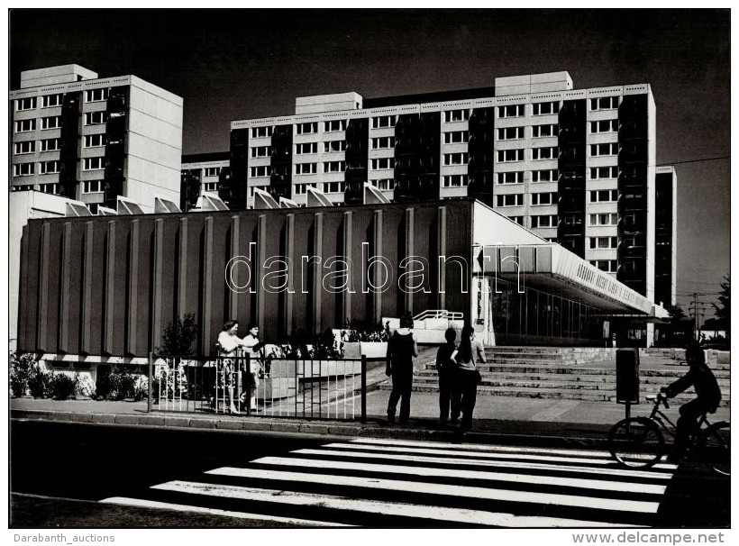 Cca 1973 Gebhardt Gy&ouml;rgy (1910-1993): Lak&oacute;telep II., Feliratozott Vintage Fot&oacute;mÅ±v&eacute;szeti... - Autres & Non Classés