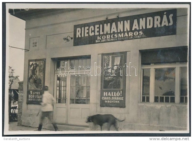 1929. M&aacute;jus 18. Kinszki Imre (1901-1945): Zugl&oacute;i Korcsma, A SzerzÅ‘ &aacute;ltal Feliratozott, De... - Autres & Non Classés