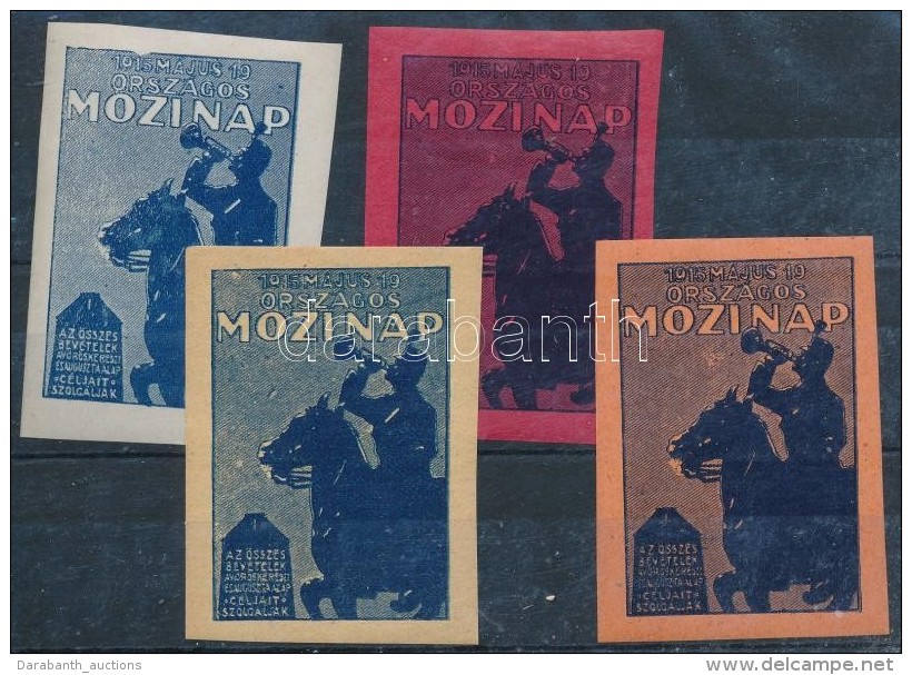 1914 Orsz&aacute;gos Mozinap 4 Klf Lev&eacute;lz&aacute;r&oacute; - Unclassified