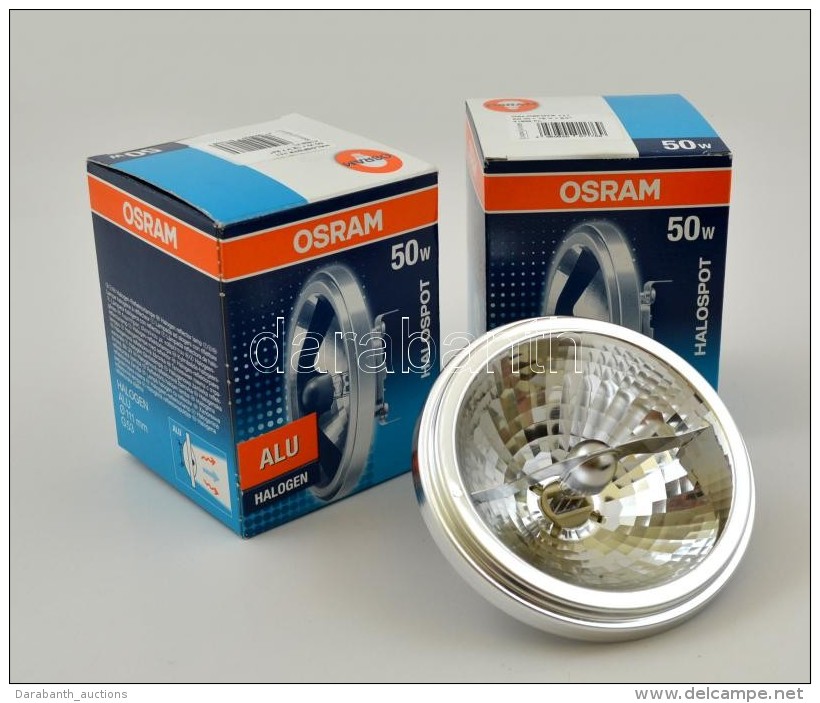 2 Db Osram Halospot 50 W, Eredeti Doboz&aacute;ban, D:11 Cm (2&times;) - Andere & Zonder Classificatie