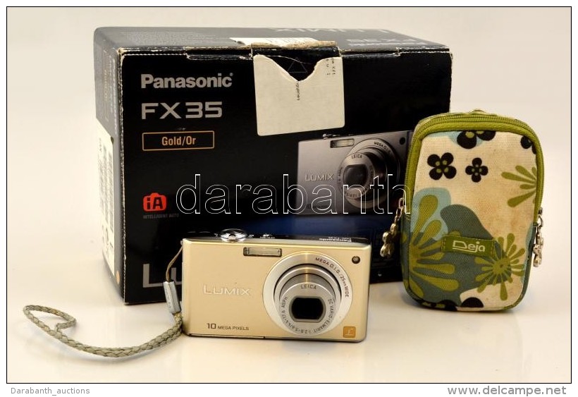 Panasonic Lumix DMC FX35  10,1 Megapixeles Digit&aacute;lis F&eacute;nyk&eacute;pezÅ‘g&eacute;p,... - Appareils Photo