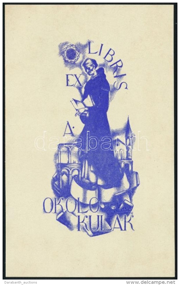 Alexey Yupatov (1911-1975): Ex Libris Okolo Kulak. Litogr&aacute;fia, Pap&iacute;r, Jelzett A Lit&oacute;n,... - Other & Unclassified